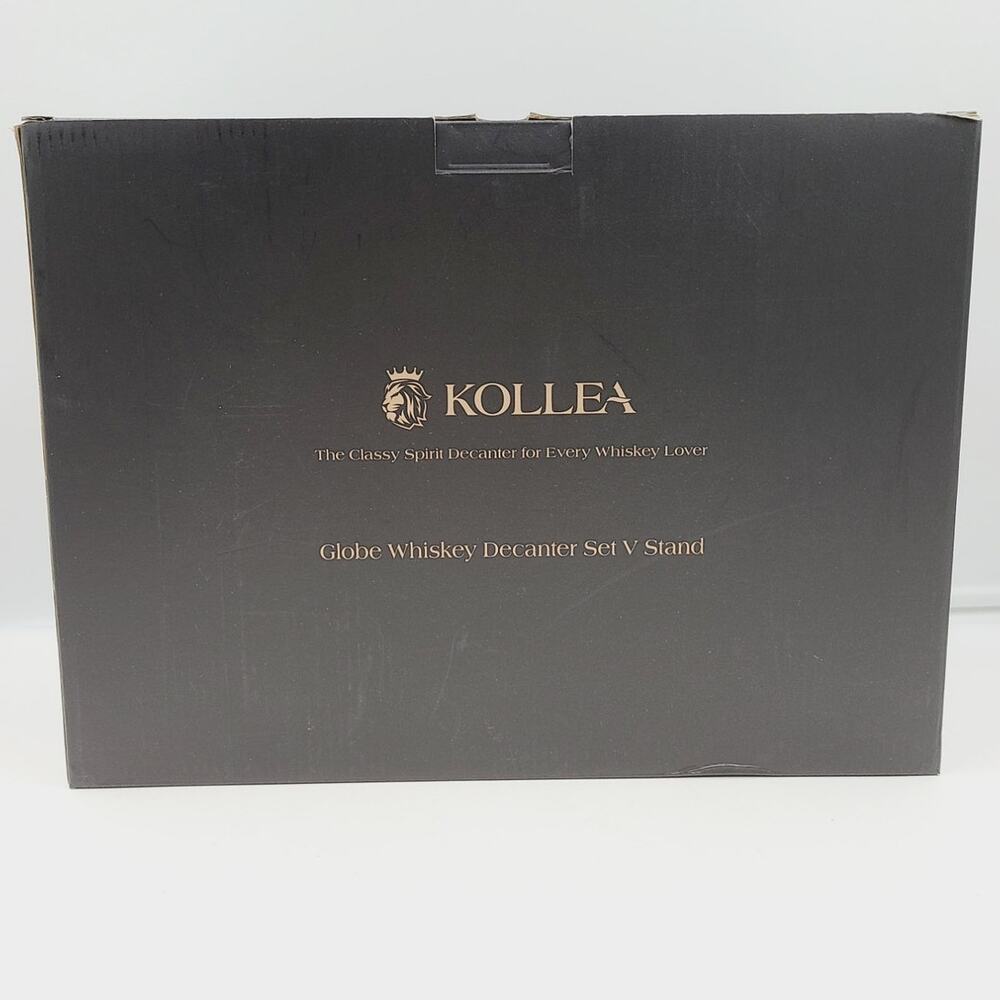 Kollea Whiskey Decanter Set, **NEVER USED** - Picture 3 of 9